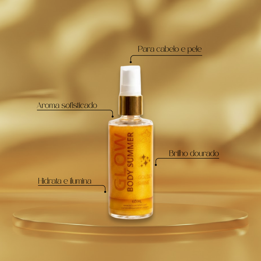 GLOW BODY SUMER GOLDEN SHINE 60 ML KASI