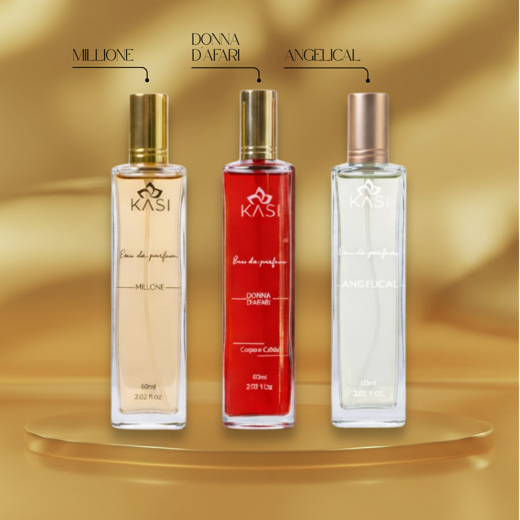 TRIO DE PERFUMES KASI