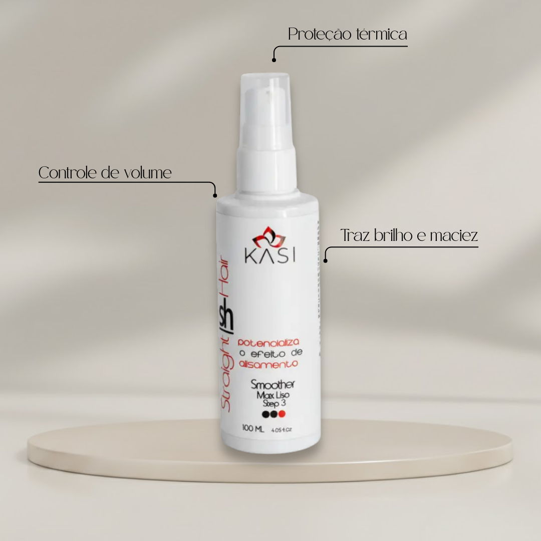 SMOOTHER HAIR MAIS LISO KASI 100 ML