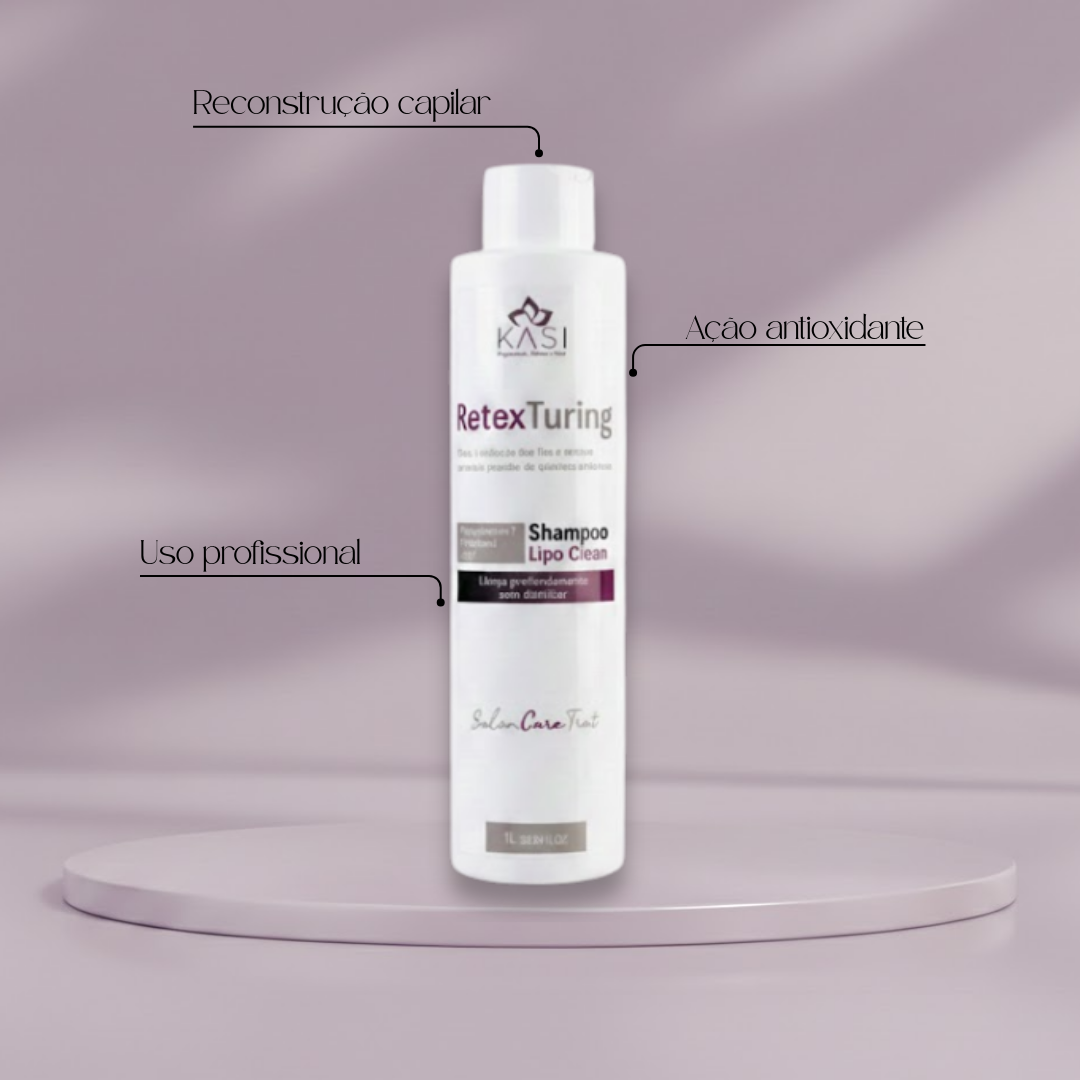 SHAMPOO LIPO CLEAN RETEX TURING 1L KASI