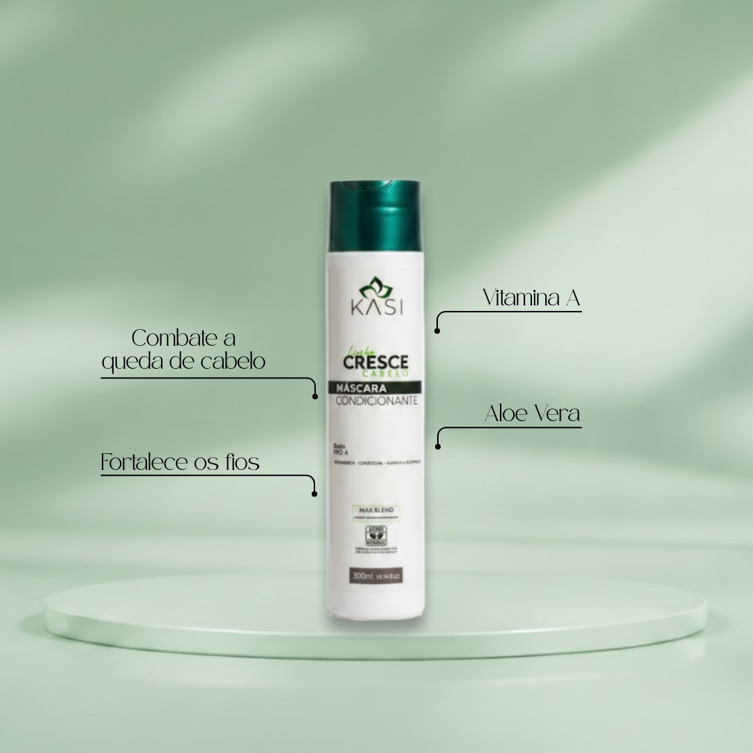 MÁSCARA CONDICIONANTE BIOTIN CRESCE CABELO KASI 300 ML