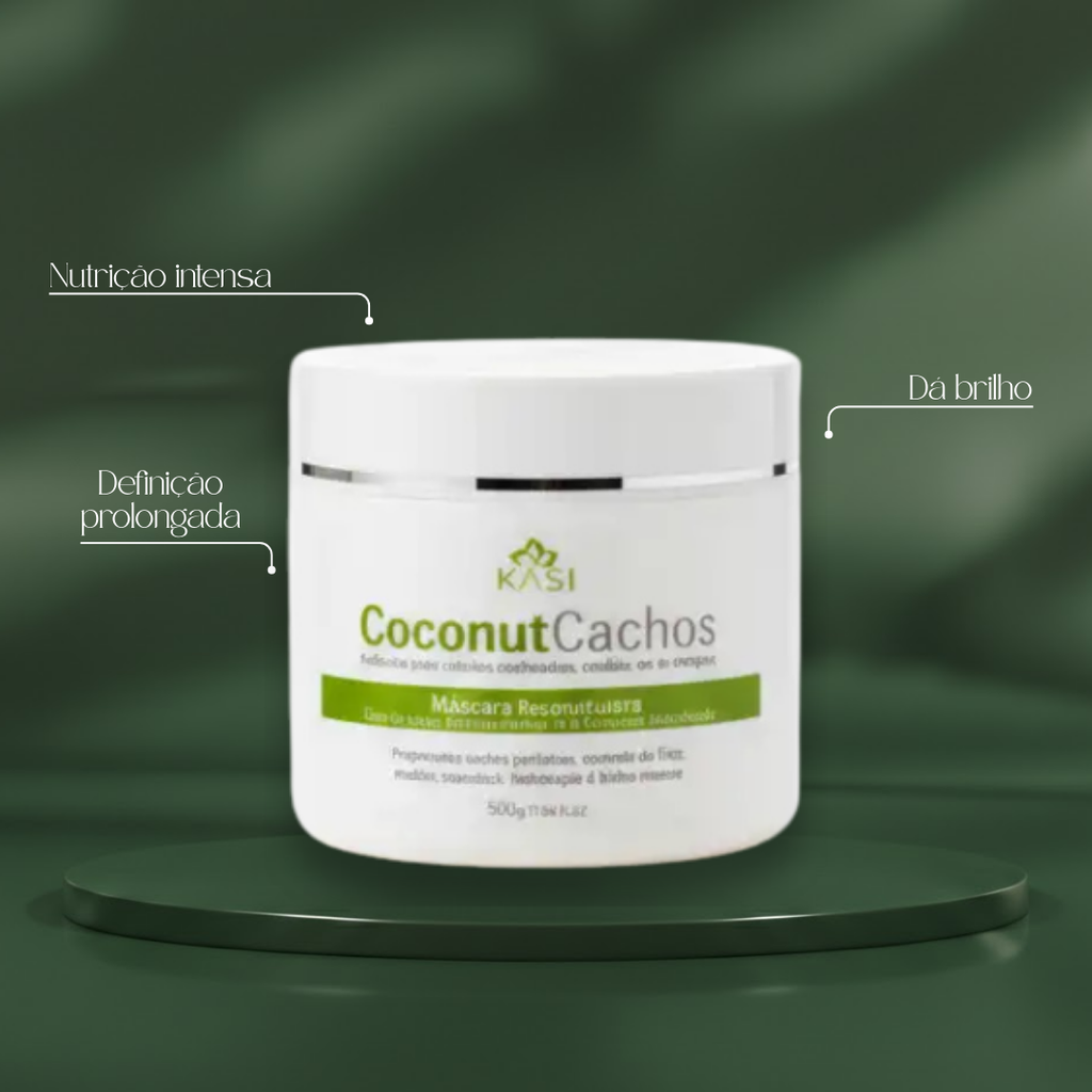 MÁSCARA COCONUT CACHOS 500 G KASI