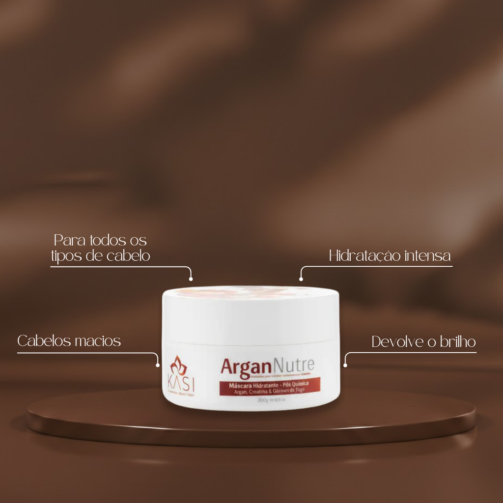 MÁSCARA ARGAN NUTRE KASI 300 G